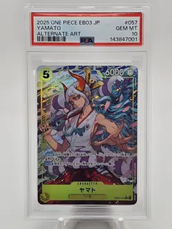 2025 One Piece JP EB03 Yamato Alternate Art PSA 10 - Image 1