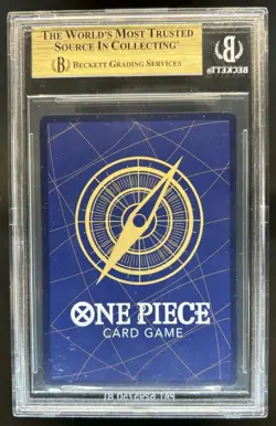 2022 One Piece Roronoa Zoro Alt Art Err Wave 1 Holo Color Wheel OP01-025 BGS 10 - Image 2