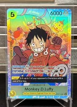One Piece TCG 500 Years In The Future Monkey.D.Luffy OP07-109 SR - Image 1