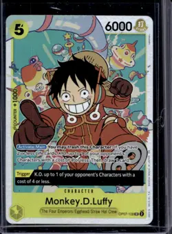 2024 One Piece 500 Years in the Future Monkey.D.Luffy Super Rare #OP07-109 - Image 1