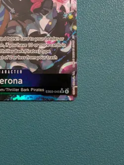 Perona (Alternate Art) EB03-045 Extra Booster: One Piece Heroines Edition Foil - Image 5