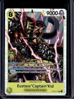 2025 One Piece Royal Blood OP10 Eustass"Captain"Kid Super Rare #OP10-112 - Image 1