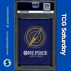 2023 ONE PIECE JAPANESE ONE PIECE DAY PROMO #P-041 MONKEY D. LUFFY PSA 10 - Image 2