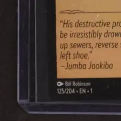 2023 DISNEY LORCANA TCG: THE FIRST CHAPTER #125/204 STITCH - ABOMINATION - Image 4