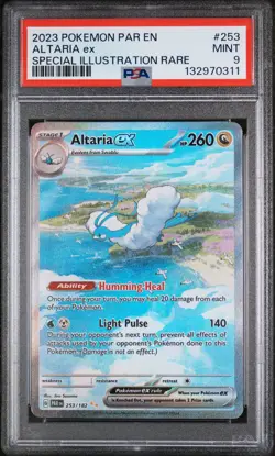 Altaria EX 253/182 Special Illustration Rare Par En-paradox Rift Pokemon PSA 9 - Image 1