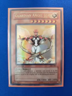 Yugioh Guardian Angel Joan IOC-087 Invasion of Chaos 1st Edition Foil Card NM - Image 1