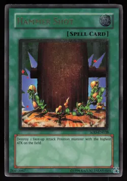 Hammer Shot (UTR) SOD-EN038 Ultimate Rare Yu-Gi-Oh - Image 1