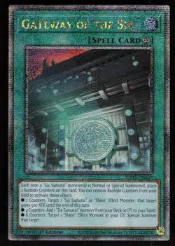 Gateway of the Six (Quarter Century Secret Rare) RA03-EN229 Yu-Gi-Oh - Image 1