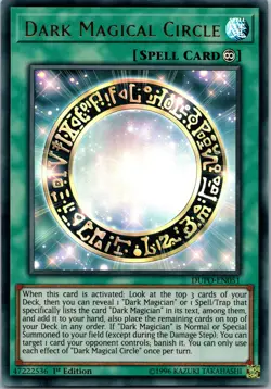Yugioh Dark Magical Circle DUPO-EN051 1st Edition Ultra Rare NM - Image 1