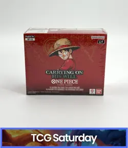 ONE PIECE CARRYING ON HIS WILL OP-13 ENGLISH SEALED BOOSTER BOX - Image 1