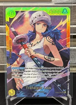 Trafalgar Law EB03-062 SEC Extra Booster: One Piece Heroines Edition - Image 1