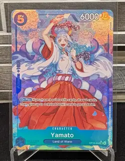 Yamato OP13-054 Alt Art Foil One Piece TCag Carrying On His Will - Image 1