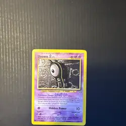 Pokemon Card - Unown [A] Neo Discovery 33/75 Rare - Image 1