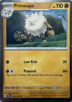 Primeape - (Cosmos Holo) Holo Uncommon Miscellaneous Cards & Products 107/193 NM - Image 1