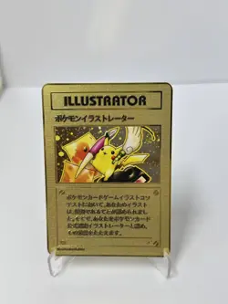 Pokemon ILLUSTRATOR Metal Card-Collectible Gift Display. - Image 1