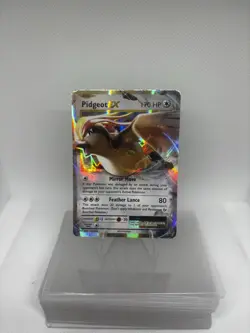 Pokemon Pidgeot EX TCG 64/108 XY Evolutions Extended Art Ultra Rare Holo Card - Image 1