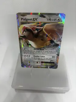 Pokemon Pidgeot EX TCG 64/108 XY Evolutions Extended Art Ultra Rare Holo Card - Image 2