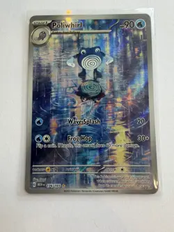 Pokemon Poliwhirl 176/165 AR Scarlet and Violet 151 Card - Image 1