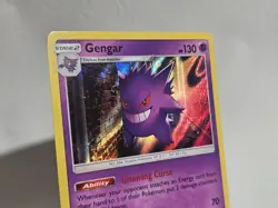 Gengar 38/111 NM Holo Rare Pokemon 2017 Sun & Moon Crimson Invasion TCG Card - Image 4