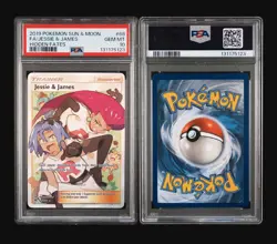 Jessie & James Hidden Fates Full Art Trainer Card 68/68 PSA 10 - Image 1
