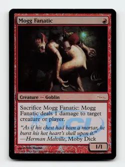 Mogg Fanatic WPN & Gateway Promos FOIL Magic The Gathering MTG Card - Image 1