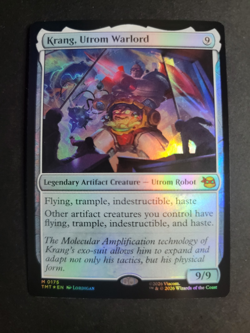 Krang, Utrom Warlord (Foil) Mythic MTG Ninja Turtles - Image 1