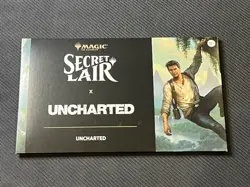 MTG Secret Lair x UNCHARTED Magic the Gathering NEW FACTORY SEALED - Image 1