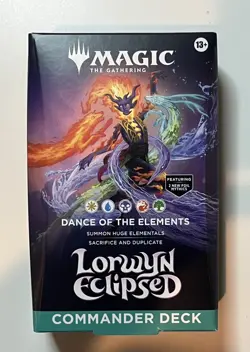 MTG Lorwyn Eclipsed Commander Deck Dance Of The Elements New Factory Sealed - Image 1