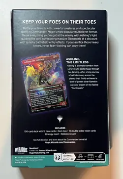 MTG Lorwyn Eclipsed Commander Deck Dance Of The Elements New Factory Sealed - Image 2