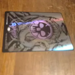 MTG Swamp RAISED FOIL 1952 Mana Symbiote Venom Land Spider-Man Secret Lair - Image 3