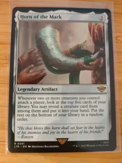 MTG Horn of the Mark 0241 Lord of the Rings M/NM Free UK P&P - Image 1