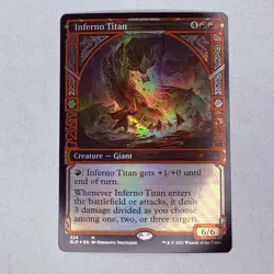 SLD Inferno Titan Secret Lair Drop Foil MTG NM - Image 1