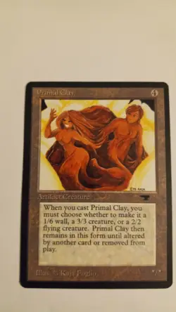 Primal Clay LP Antiquities MTG Magic the Gathering - Image 1