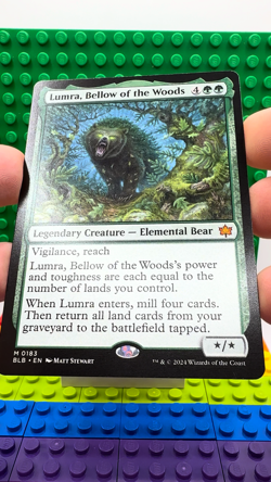1x Lumra, Bellow of the Woods - Bloomburrow (BLB) #183 NM Near Mint - MTG MYTHIC - Image 2