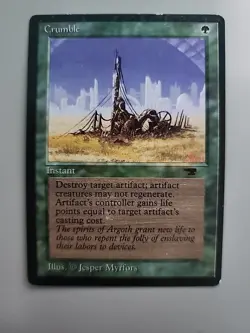 MTG Crumble Antiquities Regular Common LP - Image 1