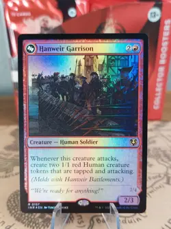 Hanweir Garrison (Foil) Rare MTG Innistrad Remastered - Image 1