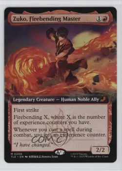 Extended Art Zuko Firebending Master Magic Avatar The Last Airbender Eternal TLE - Image 1