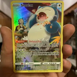 Pokemon Snorlax Ultra Rare Swsh11 Lost Origin Trainer Gallery Holo TG10/TG30 - Image 1