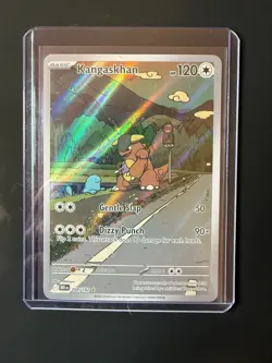 Pokemon TCG: Kangaskhan 204/182 Sv10: Destined Rivals Holo IR NM - Image 1