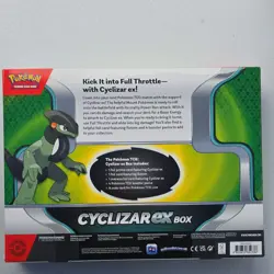 Pokemon Cyclizar EX Box Promo Oversize Card Rotom 2023 English Sealed - Image 2