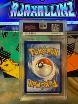 Servine #RC2 Pokemon Legendary Treasures PSA 8 BLACK AND WHITE 2013 - Image 2