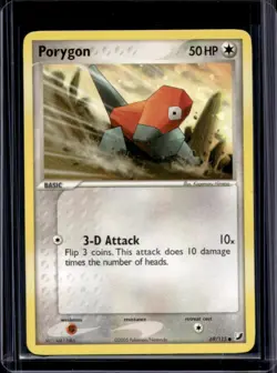 2005 Pokemon EX Unseen Forces Porygon #69/115 - Image 1