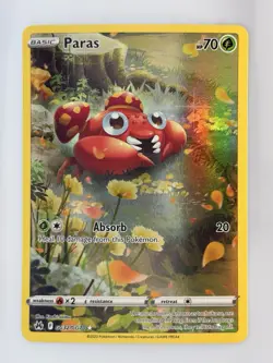Paras GG32/GG70 Ultra Rare Holo Crown Zenith: Galarian Gallery Pokemon NM - Image 1