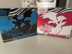Pokemon TCG Black Bolt & White Flare ETB Bundle – 2 Elite Trainer Boxes – Sealed - Image 1