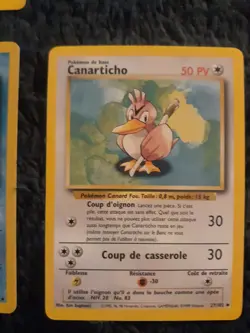 Farfetch'd Base Set 27/102 French Pokemon Card. - Image 1