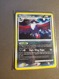 Honchkrow Holo SWIRL 10/123 Pokemon TCG Mysterious Treasures LP Canadian Seller! - Image 2