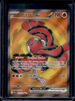 2025 Pokemon Phantasmal Flames Oricorio ex Ultra Rare #110/094 - Image 1