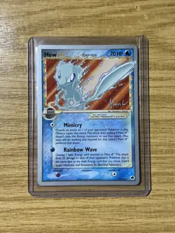 Pokemon TCG Mew Gold Star 101/101 World Championships 2008 Delta Species - Image 1