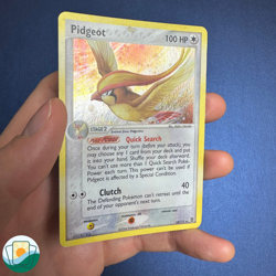 2004 Pokemon EX Fire Red & Leaf Green | Pidgeot | Holo | #10/112 - Image 3