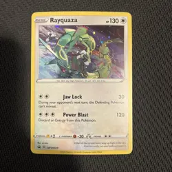 Pokemon TCG Rayquaza SWSH029 Cosmos Black Star Promo NM - Image 1